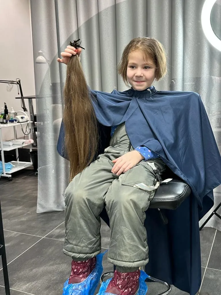 Купили детские волосы - фото № 4